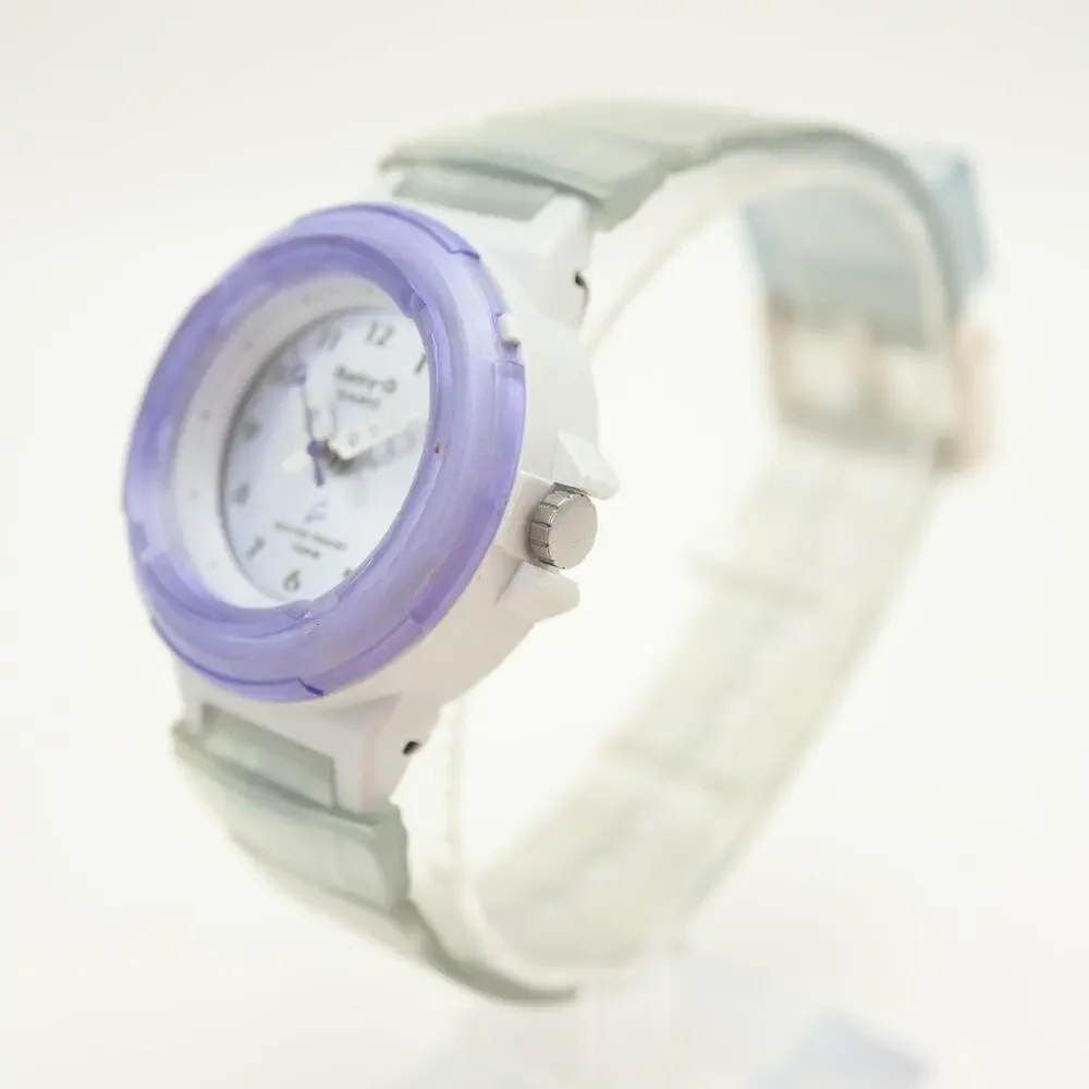 Casio Baby G Shock Purple Clear 36mm Analog Womens Watch BG-21 w New Battery